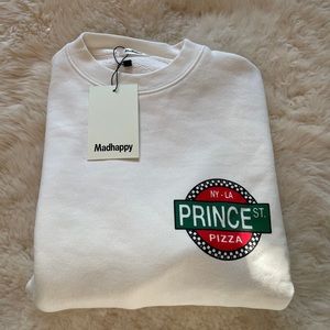 Madhappy x Prince Street Pizza sweatshirt